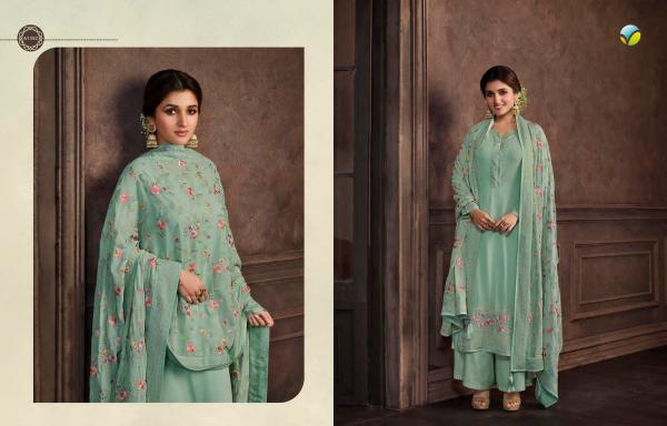 Vinay Kaseesh Saachi Festive Wear Georgette Salwar Suits 